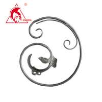 wrought iron groupware for fence and staircase